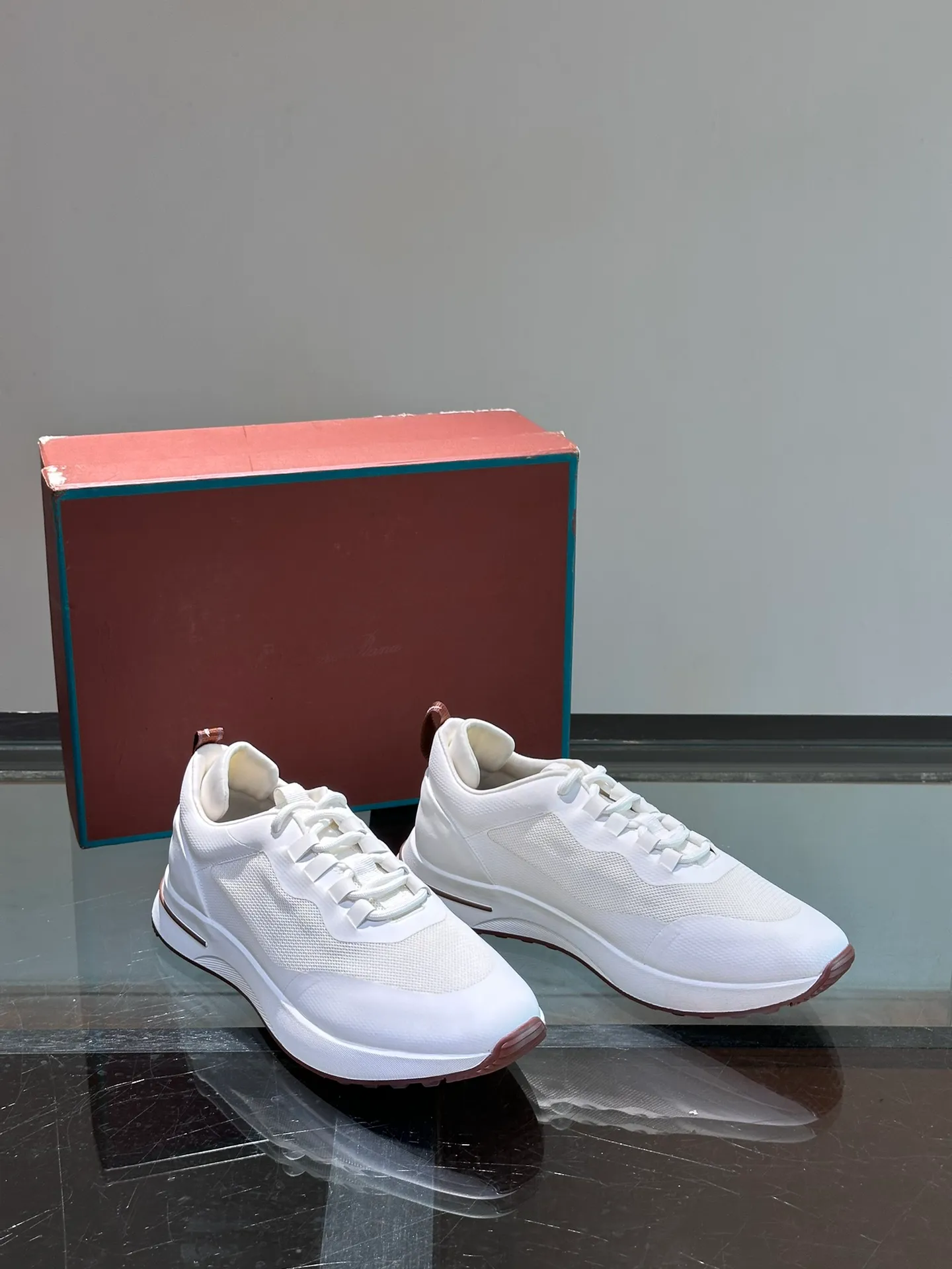 Men's Men's Shoes 💰p560 "Loro Men's Shoes 💰piana" niche Loro classic jogging shoes, men's lace-up casual shoes and sneakers, high-quality lightweight and comfortable fabrics, suitable for outdoor leisure, the color scheme is young and energetic, and it looks great with sportswear or casual suits! Size: 39-45 (46 customized)